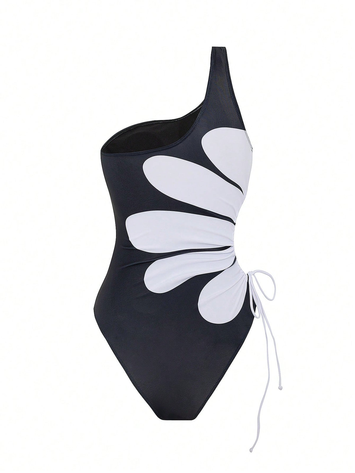 SHEIN Swim Vcay Spring Break Women's Beachwear Summer Outfit, New One Shoulder