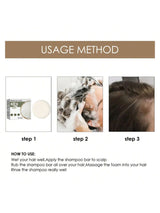 SHEIN Water ice levin 1pc Rice Oil-Control Handmade Shampoo Soap & Conditioner