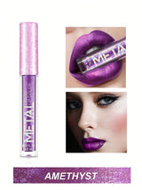 SHEIN Waterproof Liquid Lipstick, Long-Wearing Metallic Lip Gloss