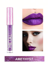 SHEIN Waterproof Liquid Lipstick, Long-Wearing Metallic Lip Gloss