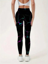 SHEIN Women Ombre Print Leggings