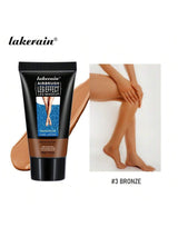 SHEIN Lakerain Leg Makeup, Brown-Gold Highlighter For Legs