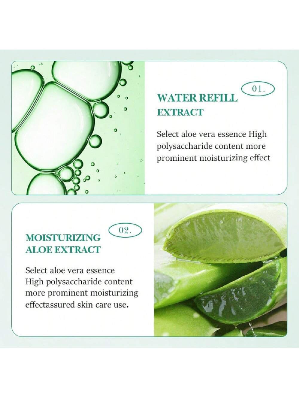 SHEIN Organic Aloe Vera Soap with Essential Oils - Deep Cleansing