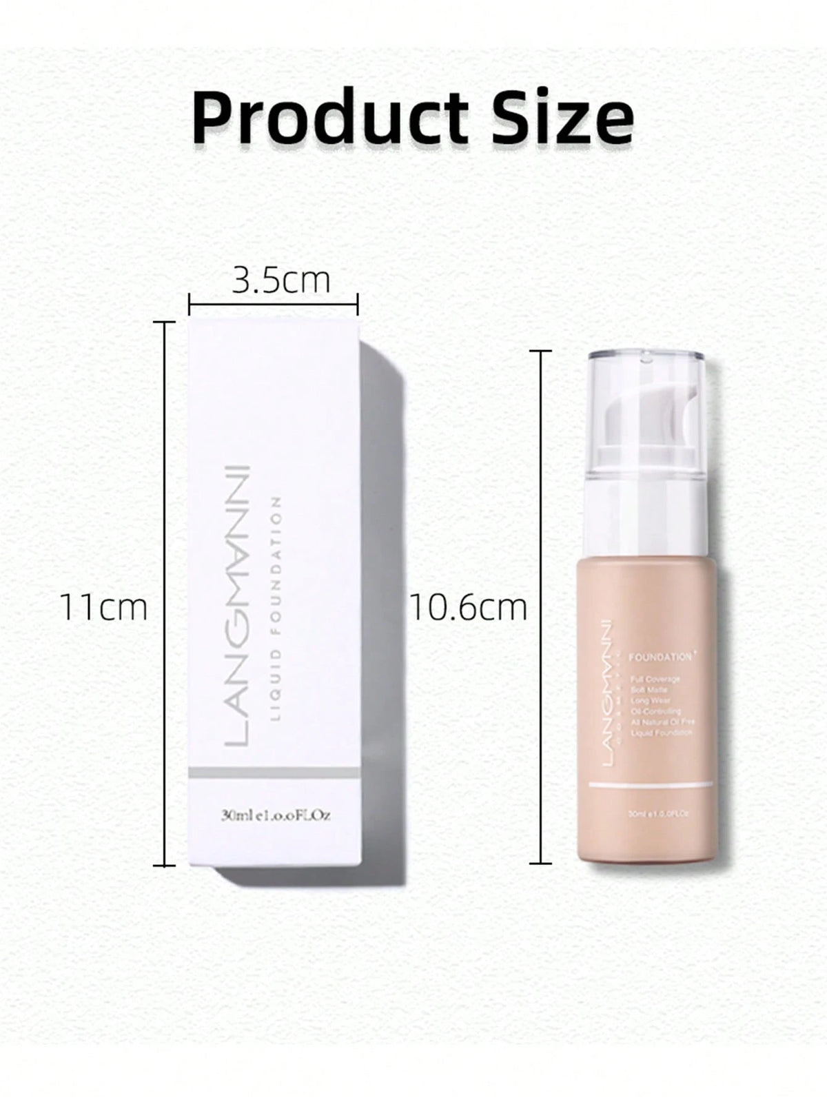 SHEIN Waterproof Matte Foundation #06