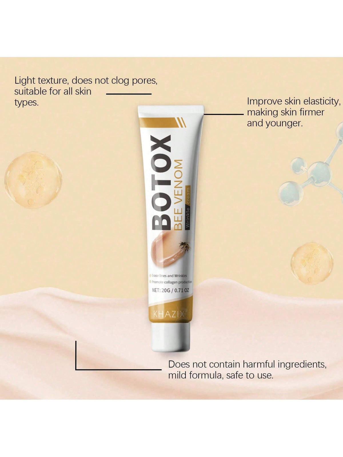 SHEIN Bee Facial Treatment Cream Gentle Hydrating, Moisturizing