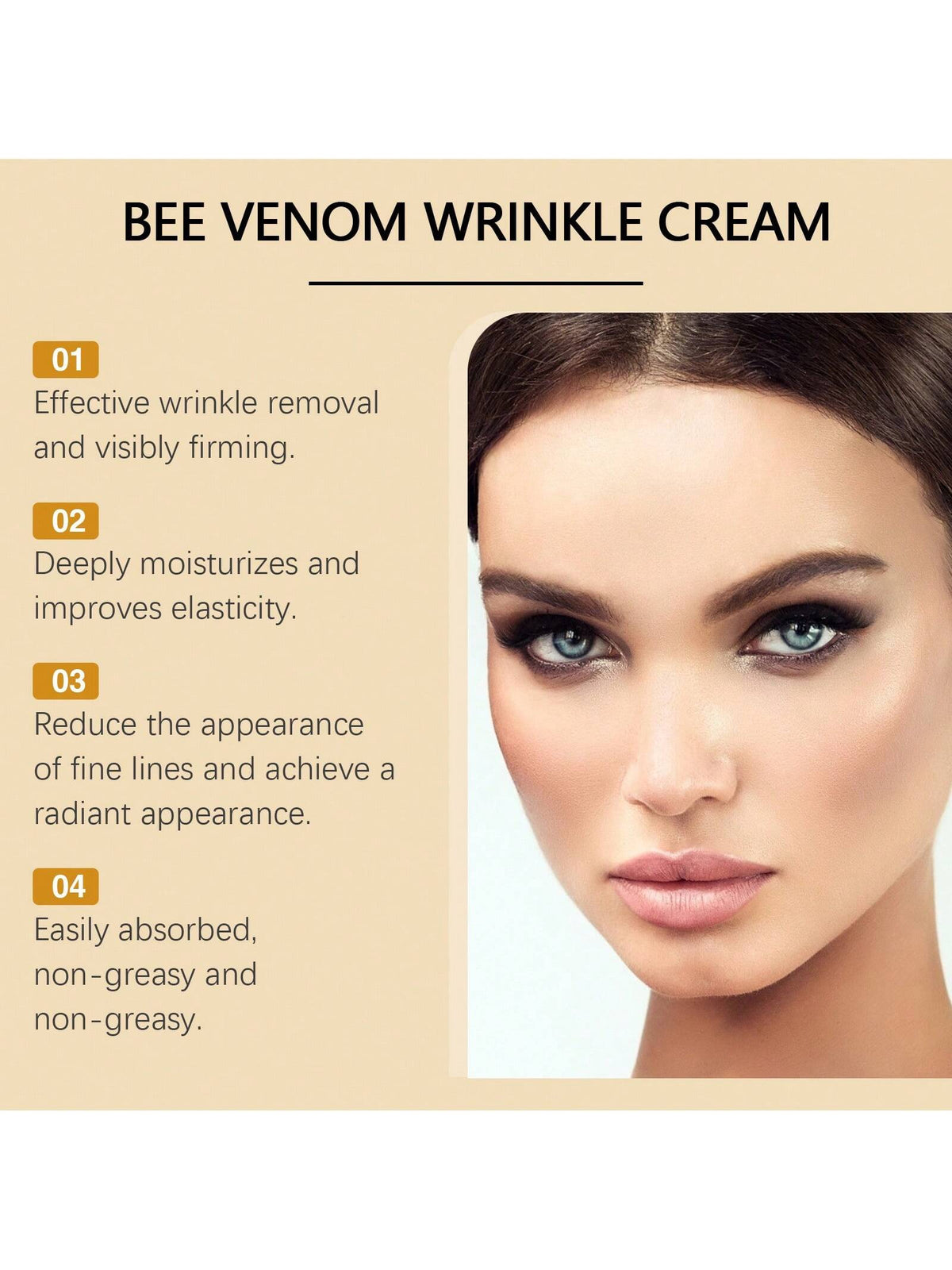 SHEIN Bee Facial Treatment Cream Gentle Hydrating, Moisturizing