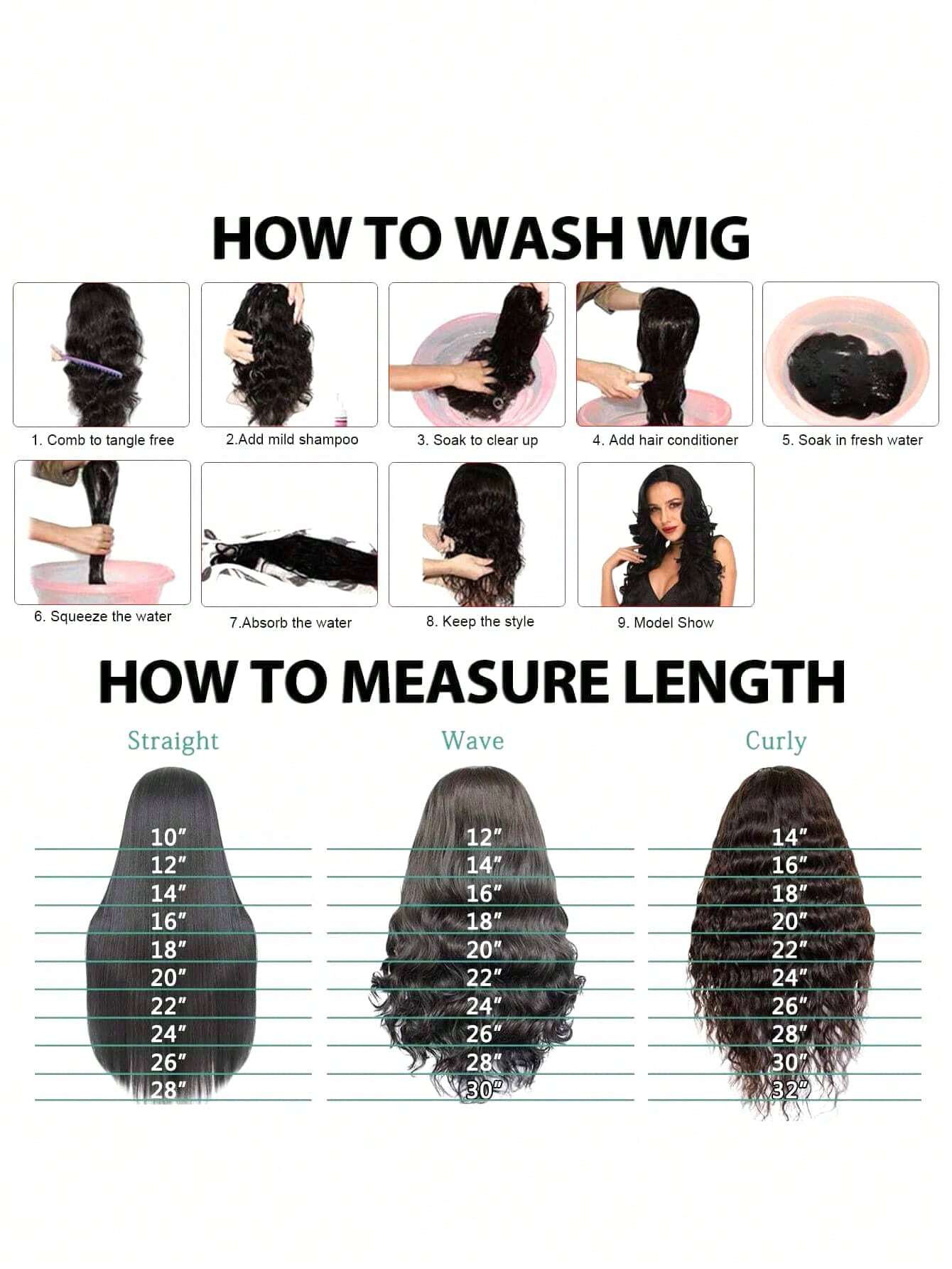 SHEIN 10 Inches Synthetic Straight Hair Extensions With Black Baseball Cap Wig For Woman Girls Heat-Resisting Fiber Casual Daily - Image 4