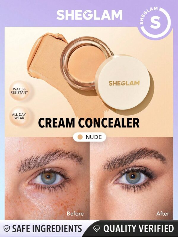 SHEGLAM Rapid Retouch Cream Concealer-Nude