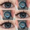 SHEIN 1 Pair Of Blue Natural Soft Contact Lenses
