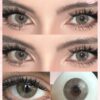 SHEIN 1 Pair Stunning Grey Eye Contacts Color Soft Contact Lens