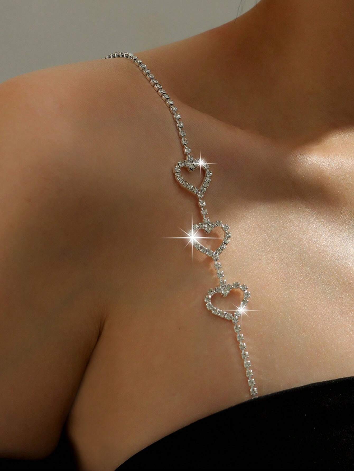 shein 1 Pair Adjustable Replaceable Undergarment Shoulder Straps