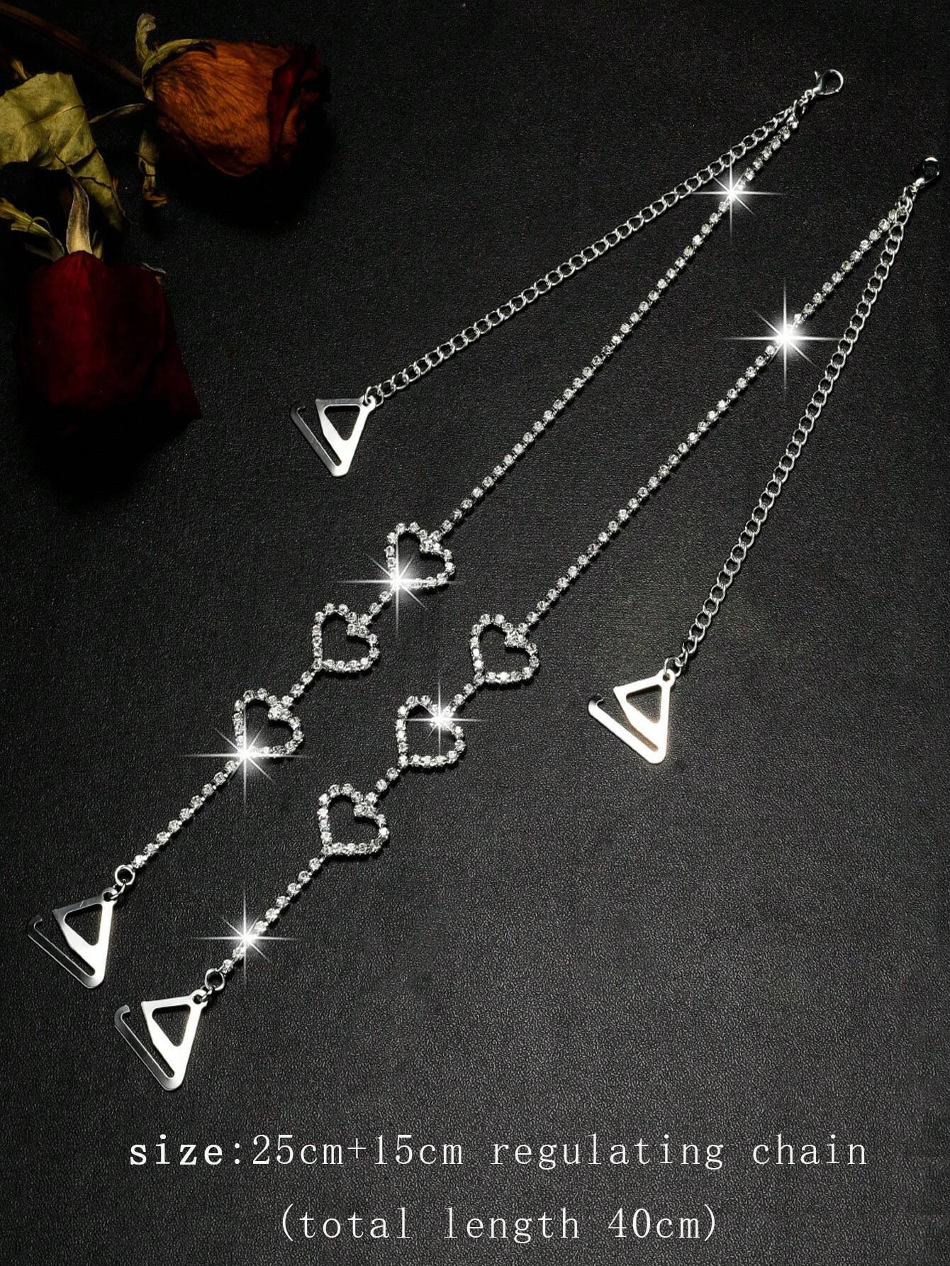 shein 1 Pair Adjustable Replaceable Undergarment Shoulder Straps - Image 3