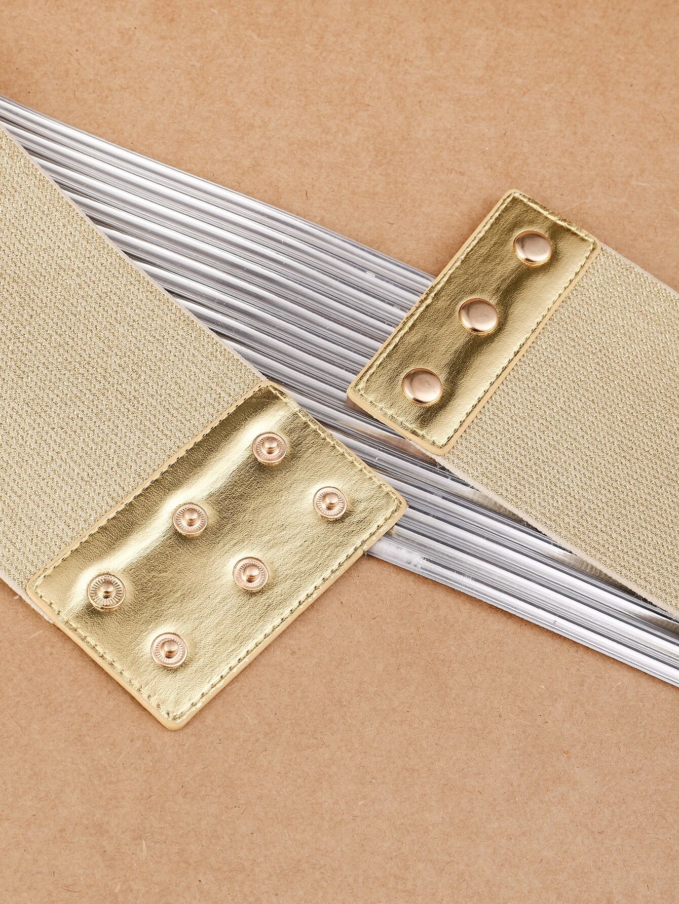 SHEIN 1pc Leather Elastic Waist Belt - Image 2