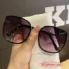 SHEIN 1pc Women's Square Fashionable Metal Frame Stylish Fashion Glasses