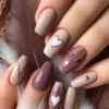 SHEIN 24 Pieces Of Long T Shaped Press On Nails