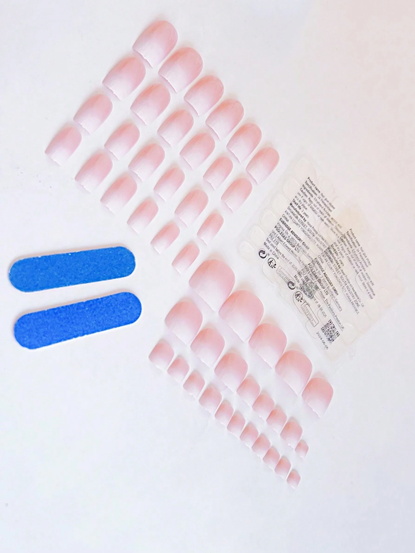 SHEIN 2 Box Press Type Women's Nail Plate 24pcs Hand And 24pcs Foot - Image 4