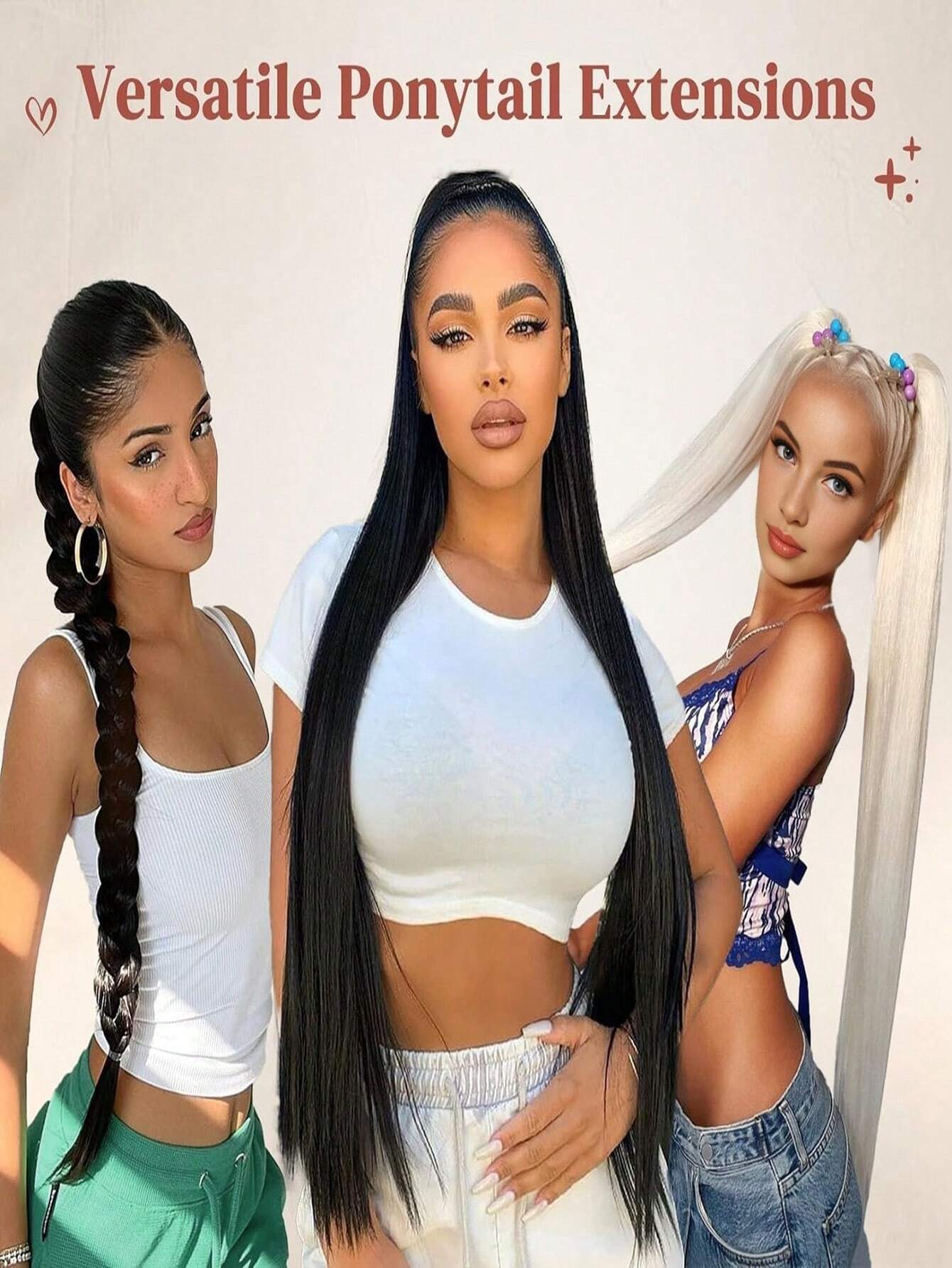 SHEIN DIY Braided Ponytail Extension