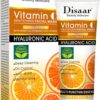 Disaar beauty skincare vitamin c facial wash foam hyaluronic acid