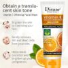 Disaar beauty skincare vitamin c facial wash foam hyaluronic acid