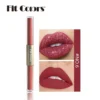 SHEIN Fit Colors Creative Double-ended Non stick Cup Matte & Shimmer Lip Gloss