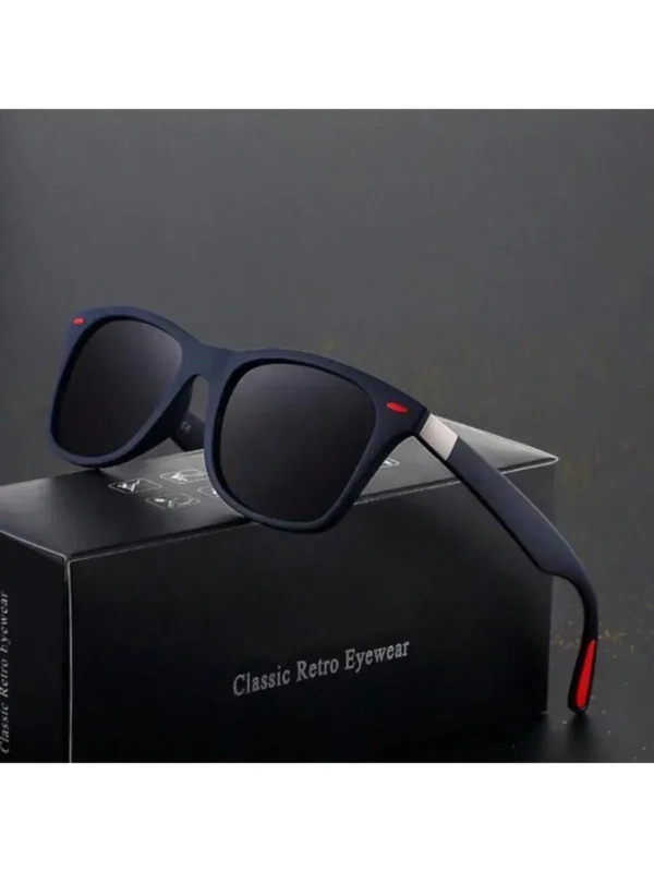 1 Pc Fashion Classic Polarized Fashion Glasses Men Square Fashion Glasses