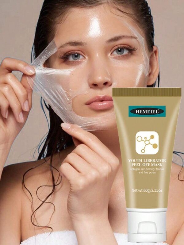 SHEIN HEMEIEL Collagen Blackhead Cleaning Peel Off Mask, Pore Cleans, To Smooth Skin, .
