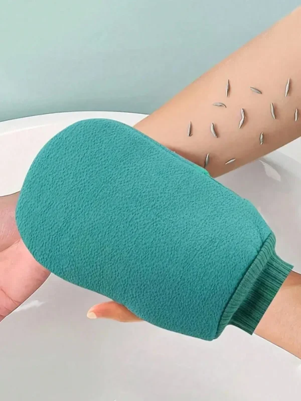 SHEIN 1pc Exfoliating Bath Body Scrub Cleaning Mitt, Dead Skin Removal Glove
