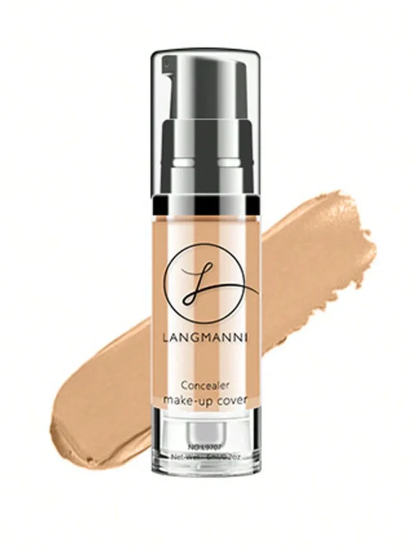 shein LANGMANNI 1Pc Powder Base Liquid Concealer