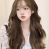 SHEIN Light Brown Long Wavy Wig