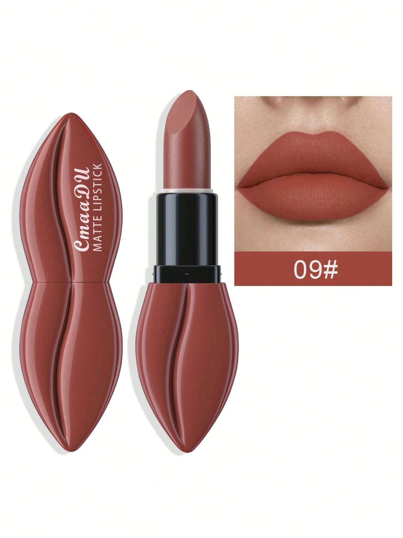 SHEIN ong-lasting Non stick Cup High Pigment Velvet Matte Lipstick