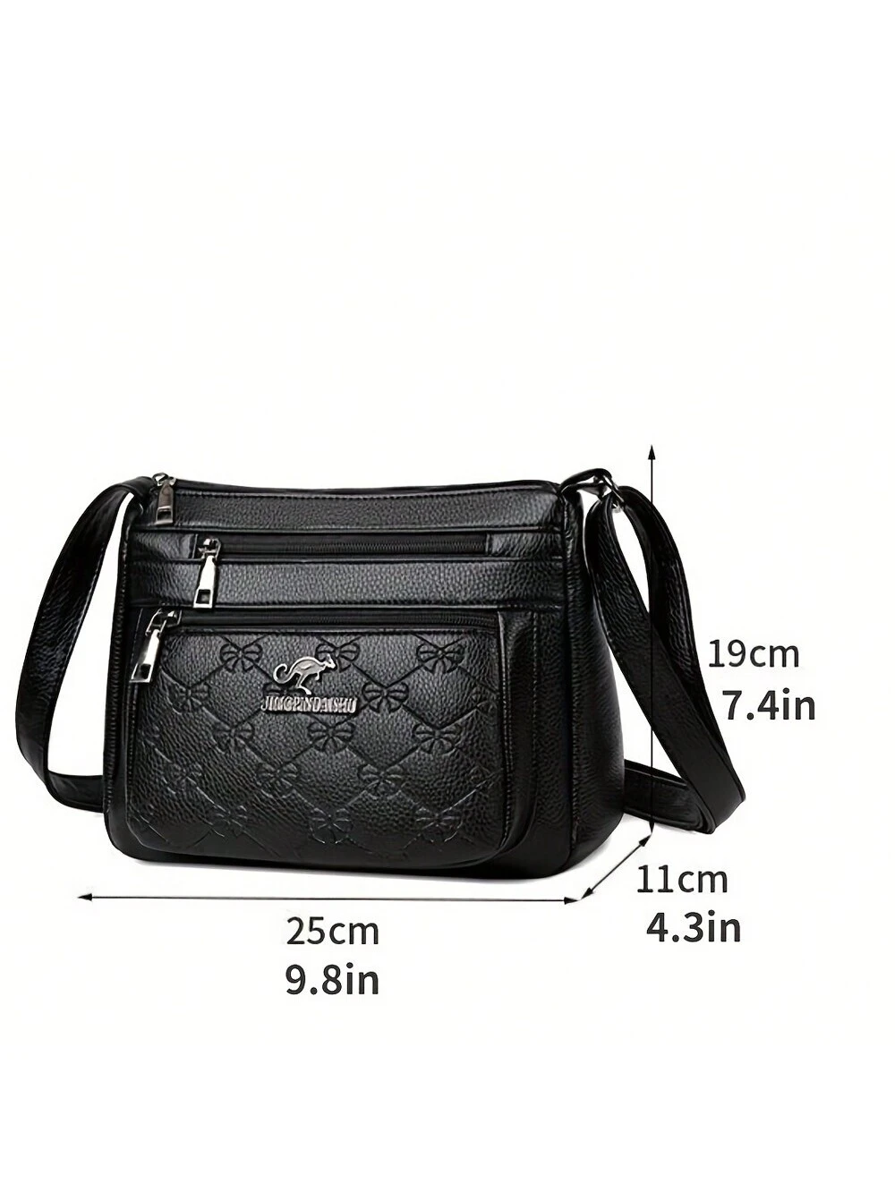 SHEIN New Women Solid Color PU Casual Shoulder Bag - Image 4