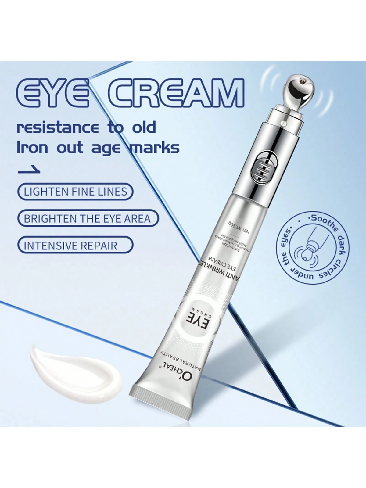 SHEIN Ocheal Electric Eye Cream Moisturizing Lifting Firming Vibration Massage Eye Care Improve Dark Circles