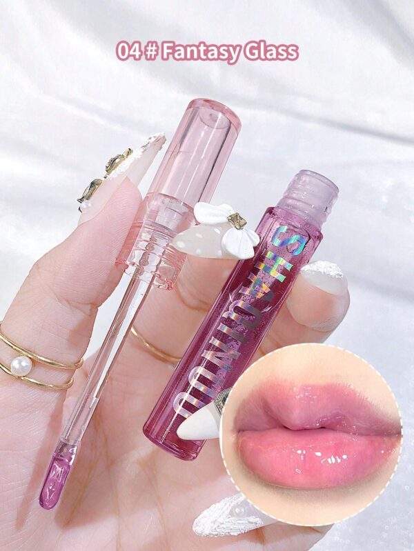 SHEIN SHAQINUO Moisturizing and  Lip Gloss , Jelly-Like Formula, Waterproof,