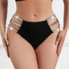 SHEIN MidnightGlam Cut Out Glitter Tape Side Brief