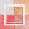 SHEIN Small Compact 4-color Highlighter & Blush & Contour Palette