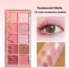 SHEIN Sweet mint 10-Color Matte Eyeshadow