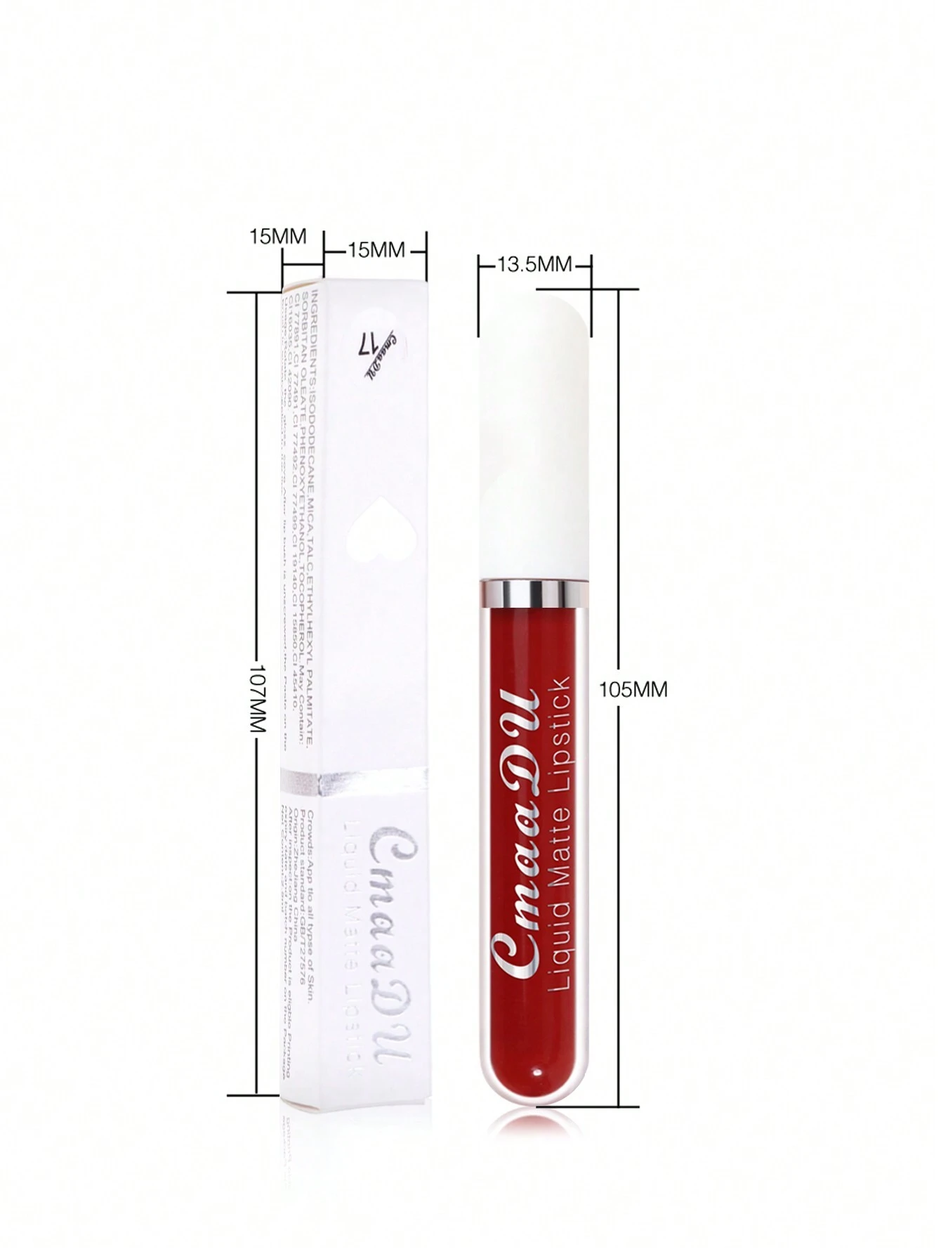 SHEIN Waterproof Long lasting Matte Lip Gloss