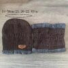 shein 2 pc Women's Solid Color Winter Warm Integrated Knitted Hat Scarf, Warm Hat Scarf