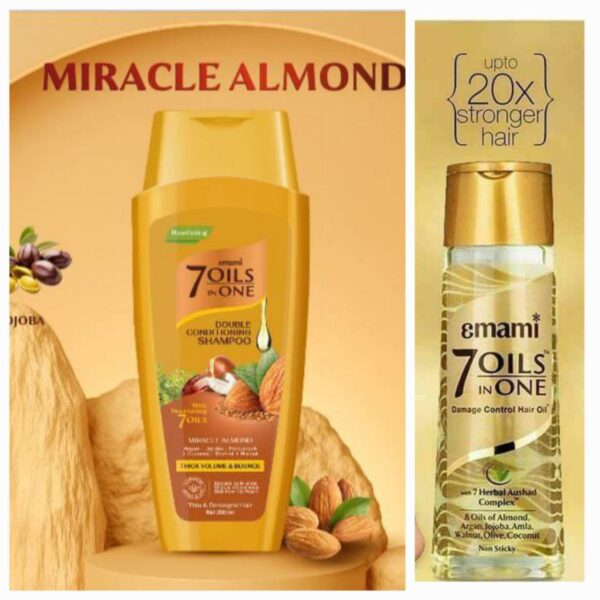 EMAMI .ORGANIC 100% NATURAL 7oILS IN ONE