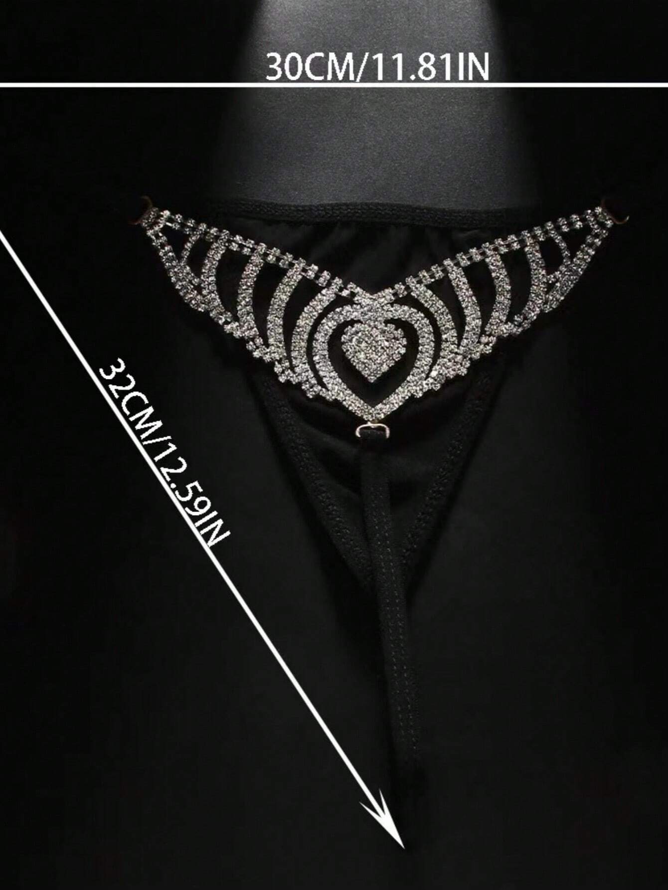 SHEIN Luxury Big Heart Thong Sexy G String - Image 4