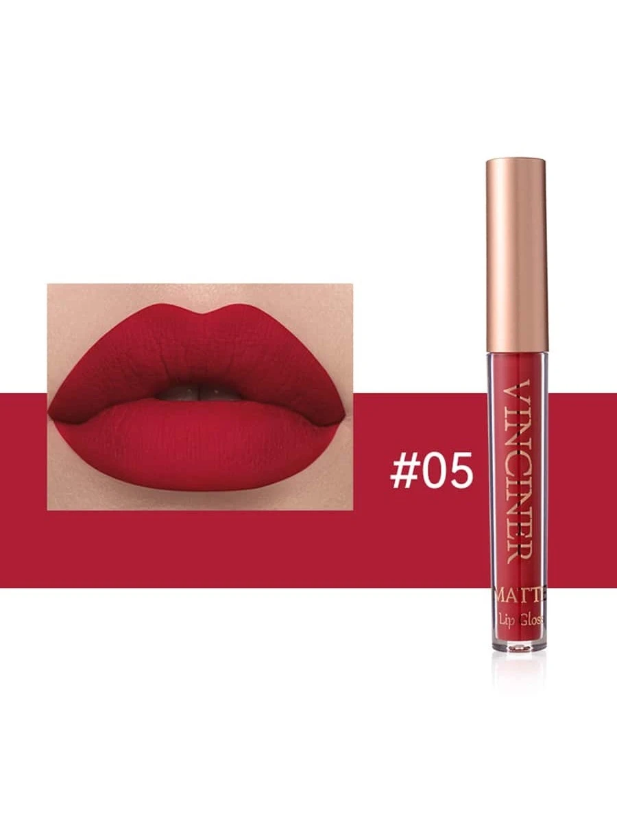 SHEIN Matte Mist Liquid Lipstick Waterproof Non Stick Cup Lip