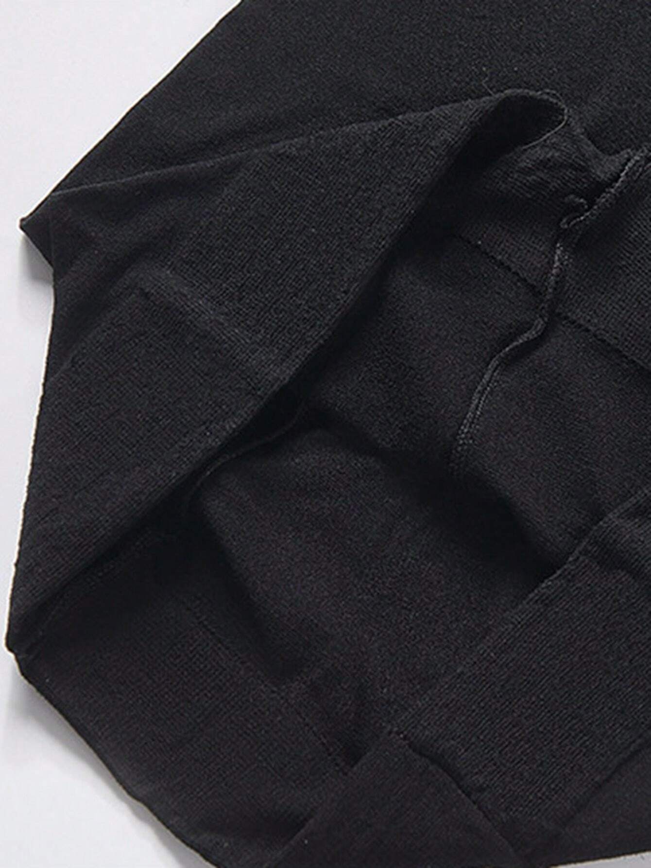 SHEIN 1pair Women's Sexy Black Heart Shaped - Image 3