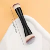 SHEIN 1pc Portable Dual-Ended Multi-Functional Makeup Brush For Face