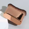 shein1pc Rose Gold Wave Foundation Brush Facial Makeup Tool High-End Grade