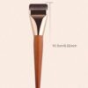 SHEIN 1pc Ultra-Thin Flat Headed Brush, Multi-Functional Face Makeup Tool