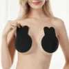 SHEIN 2pcs Reusable Rabbit Ear Nipple Cover Lifting Silicone Invisible Sticky Bra