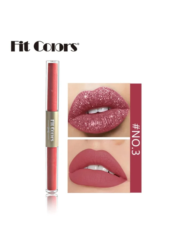 SHEIN Fit Colors Dual Ended Liquid Lipstick Matte & Shine