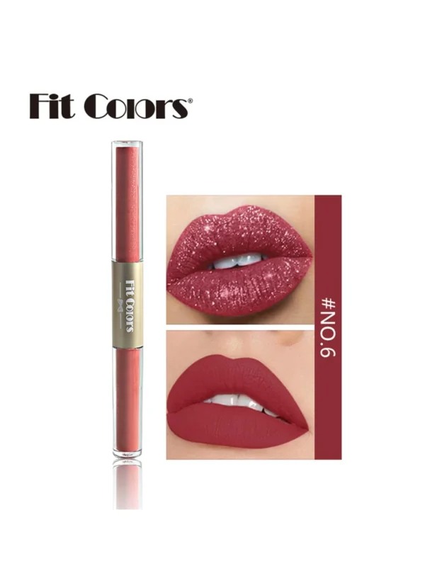 SHEIN Fit Colors Innovative liquid lipstick with dual effects, glossy and matte