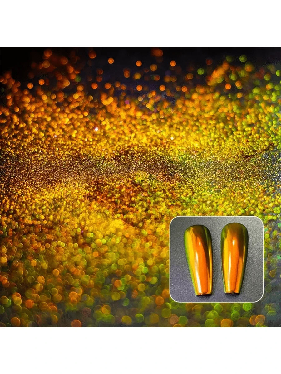 SHEIN Y2K Royalty Series Chameleon Powder Nail Art Charm - Image 2