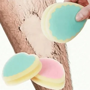 shein 1Pc Painless Hair Removal Depilation Sponge Pad Remove Hair